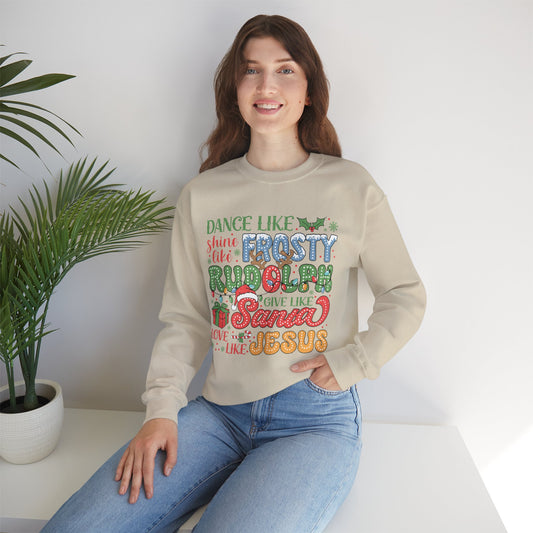 Dance Like Frosty...Unisex Heavy Blend™ Crewneck Sweatshirt