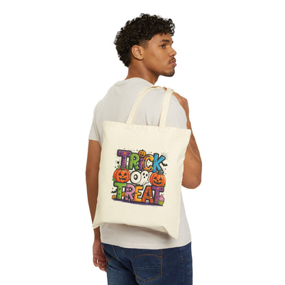 Halloween Trick or Treat Tote Bag