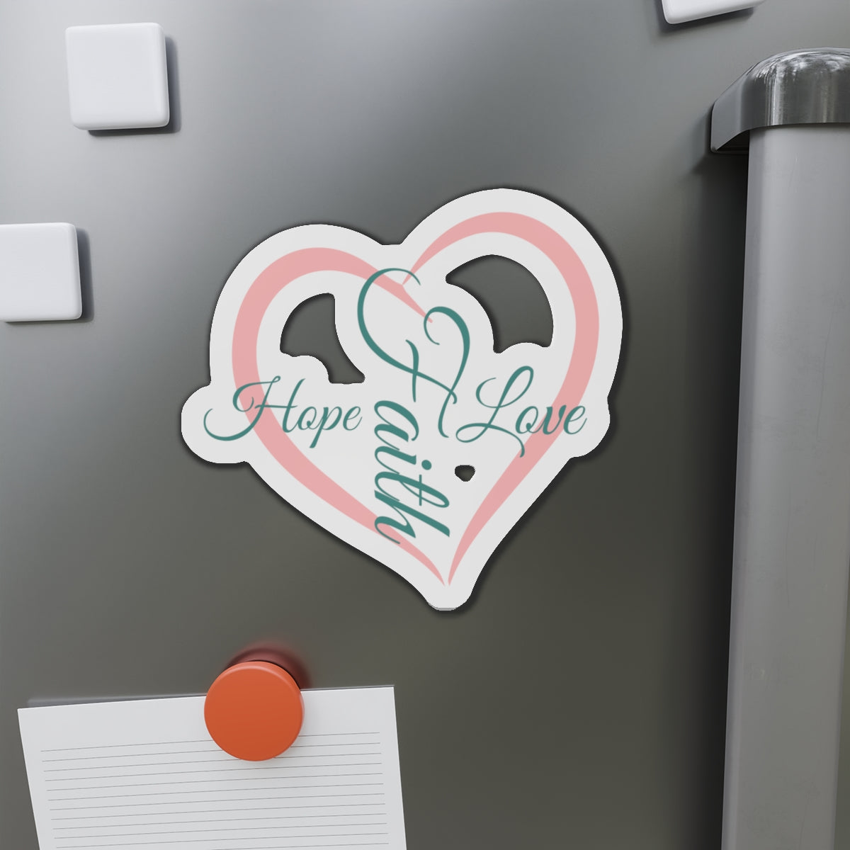Faith Hope Love Magnet