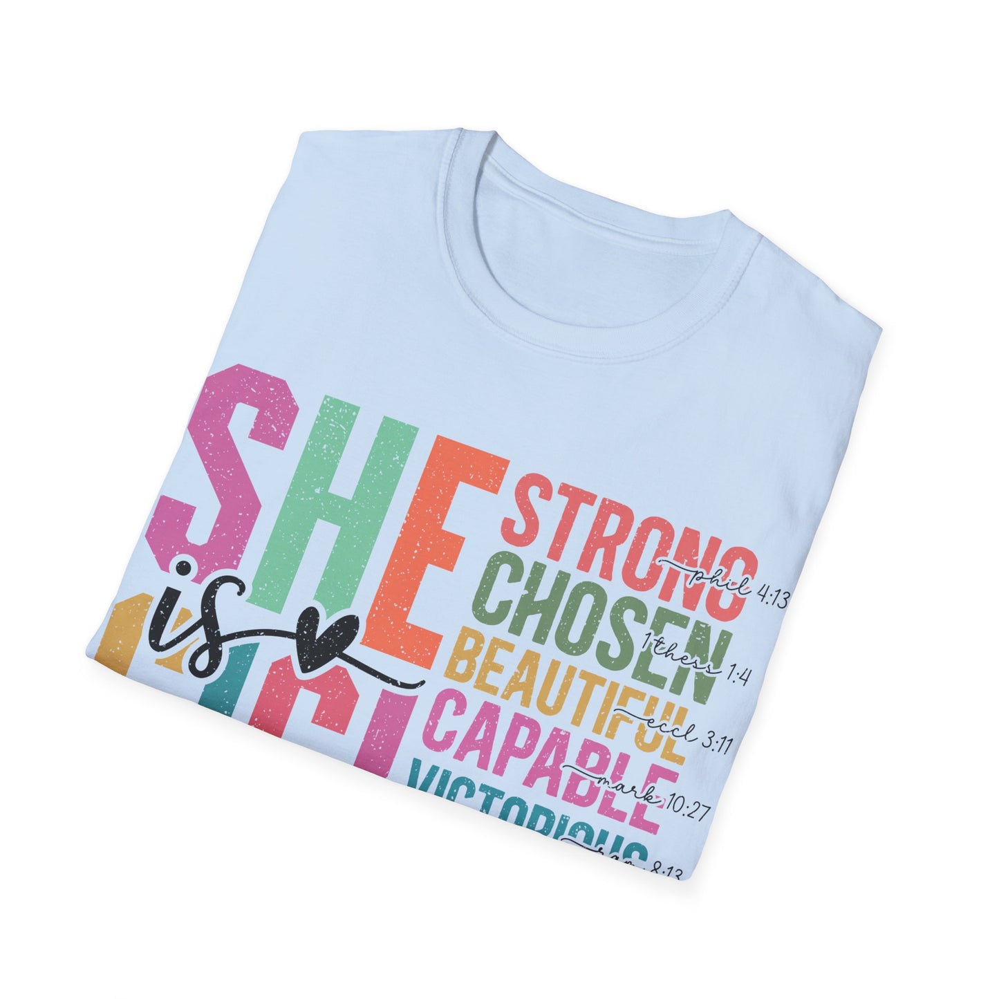 She is GiGi Unisex Softstyle T-Shirt