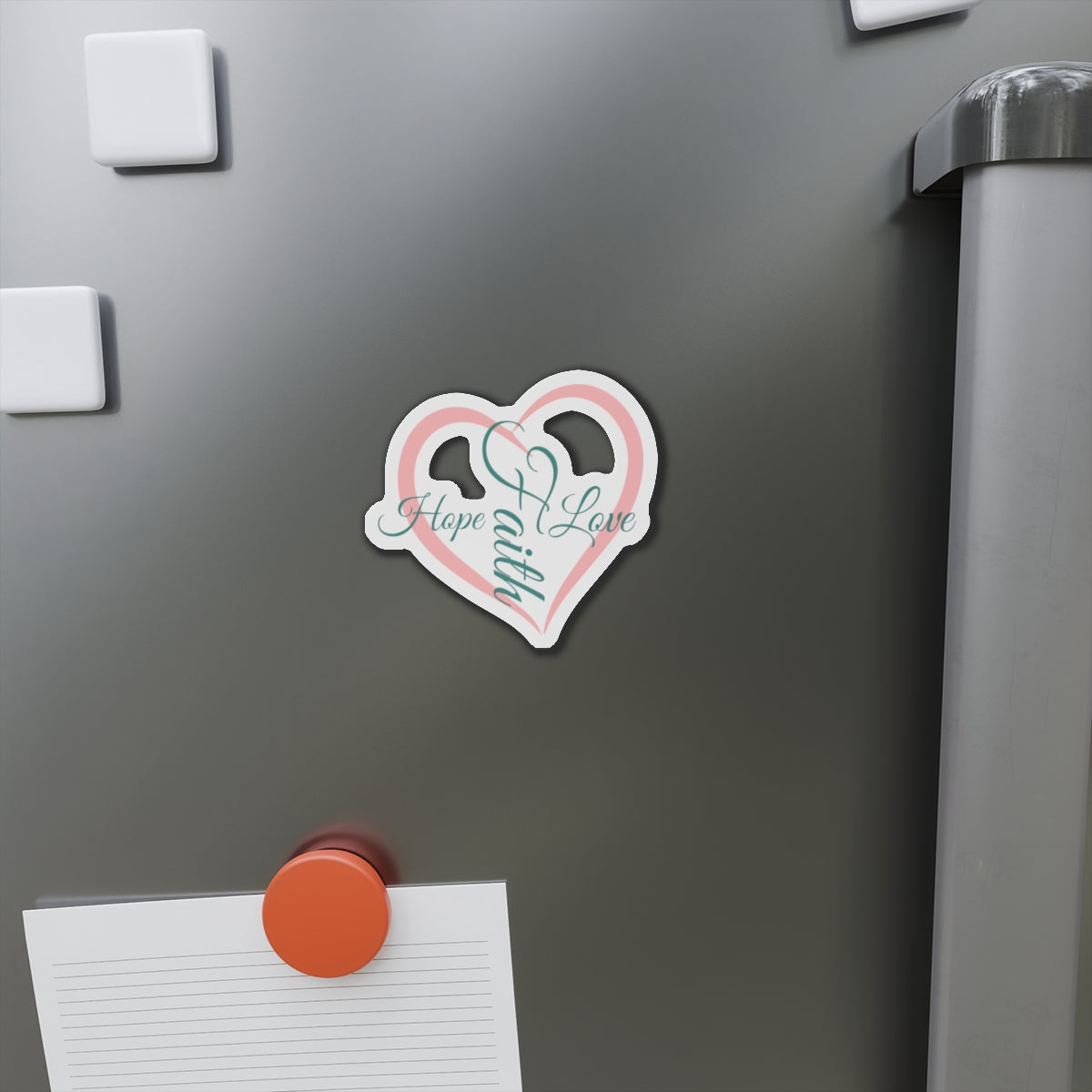 Faith Hope Love Magnet