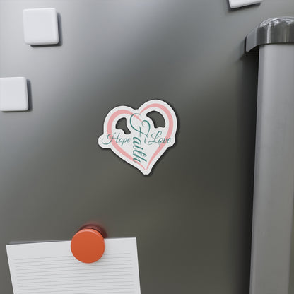 Faith Hope Love Magnet