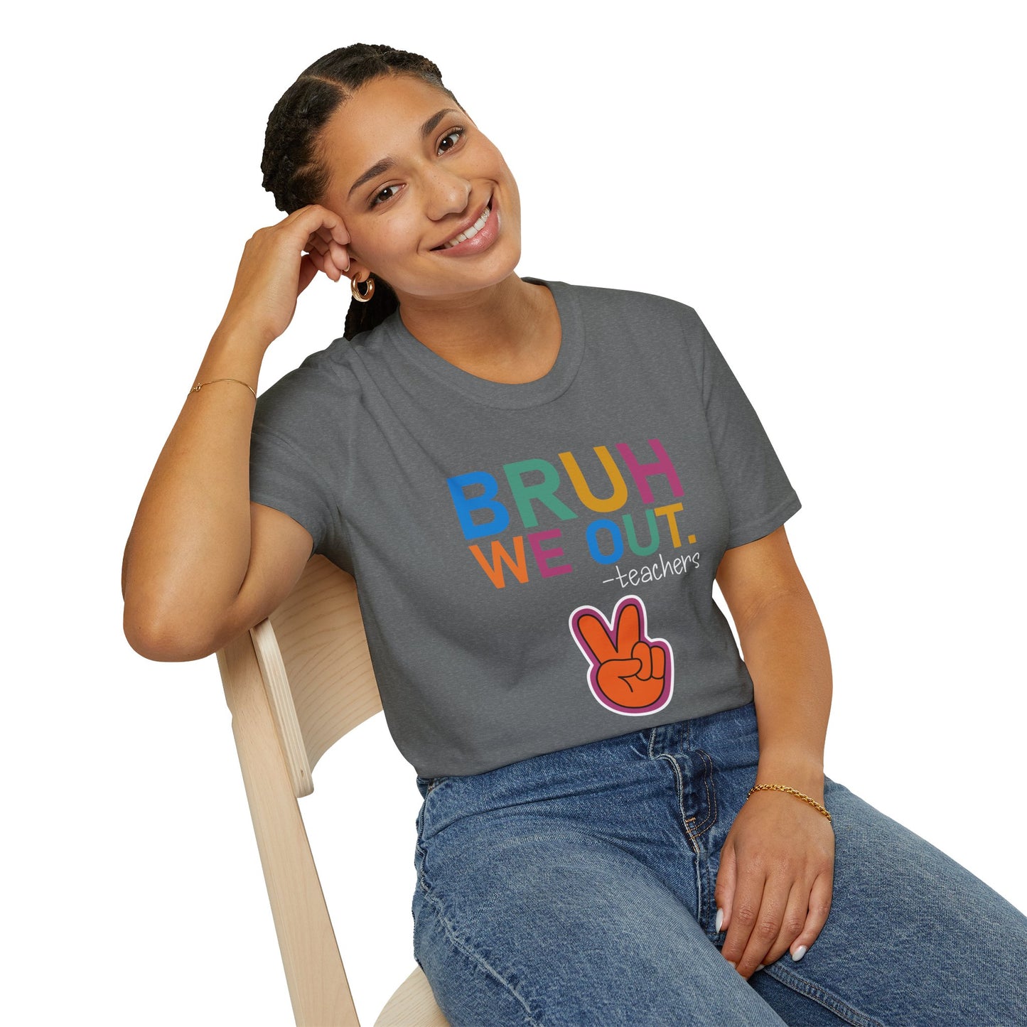 Bruh We Out! Unisex Softstyle T-Shirt