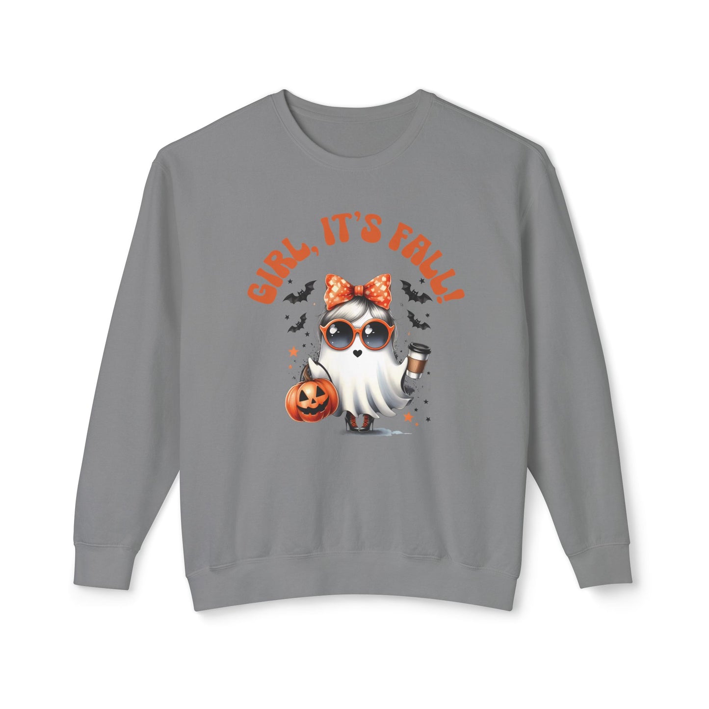 Girl, It's Fall Lightweight Crewneck Sweatshirt