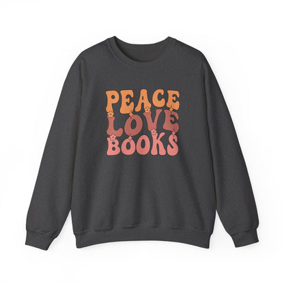 Peace Love Books Collection – Sweatshirts