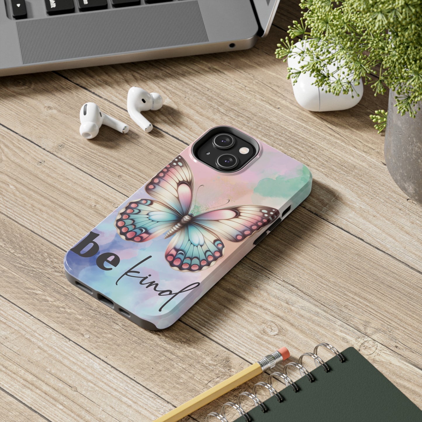 Be Kind Butterfly Tough Phone Cases