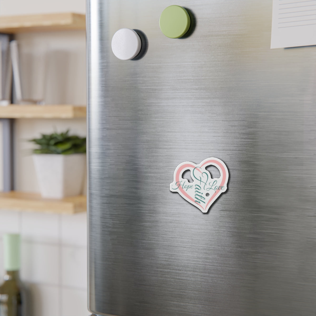 Faith Hope Love Magnet