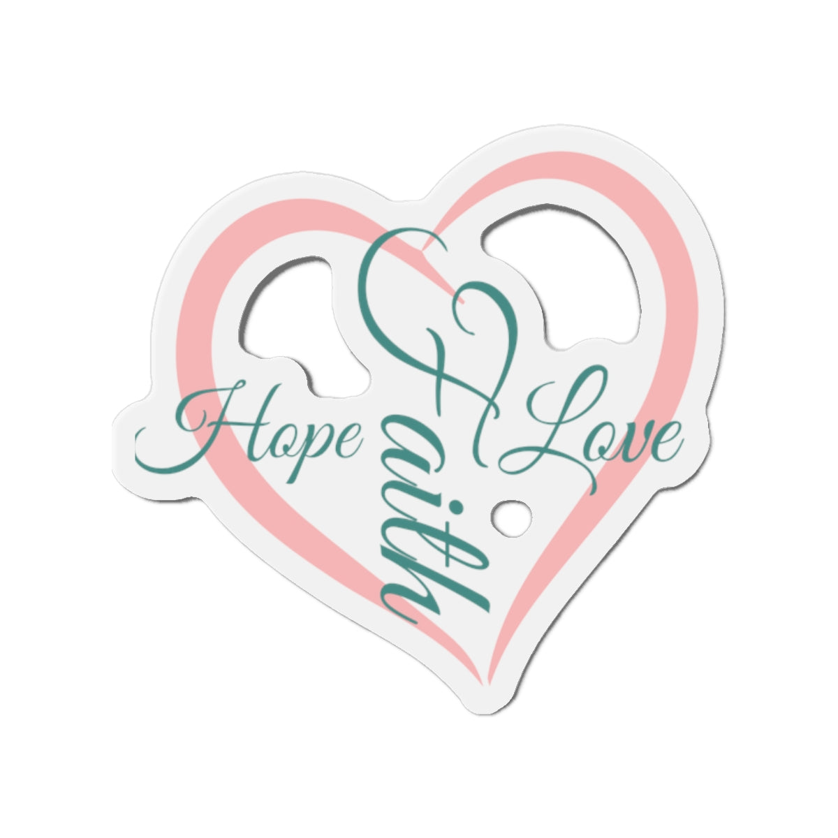 Faith Hope Love Magnet