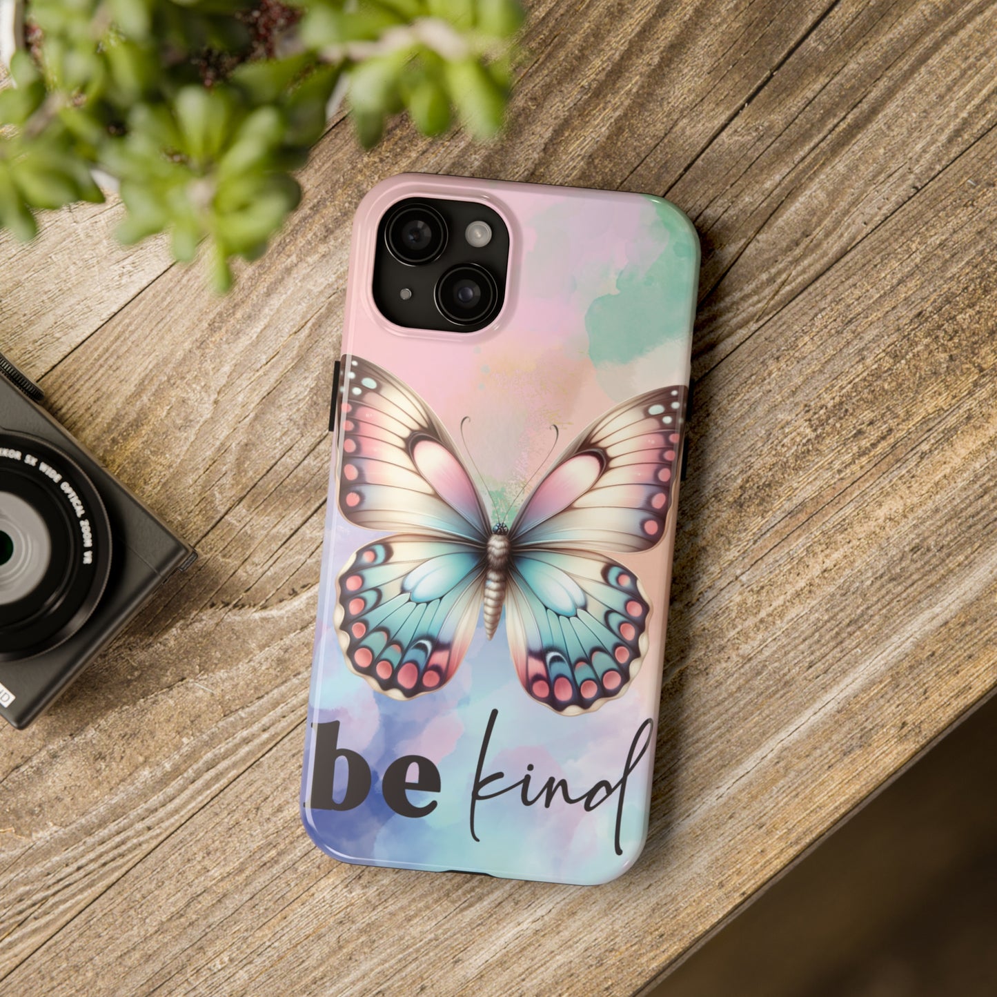 Be Kind Butterfly Tough Phone Cases