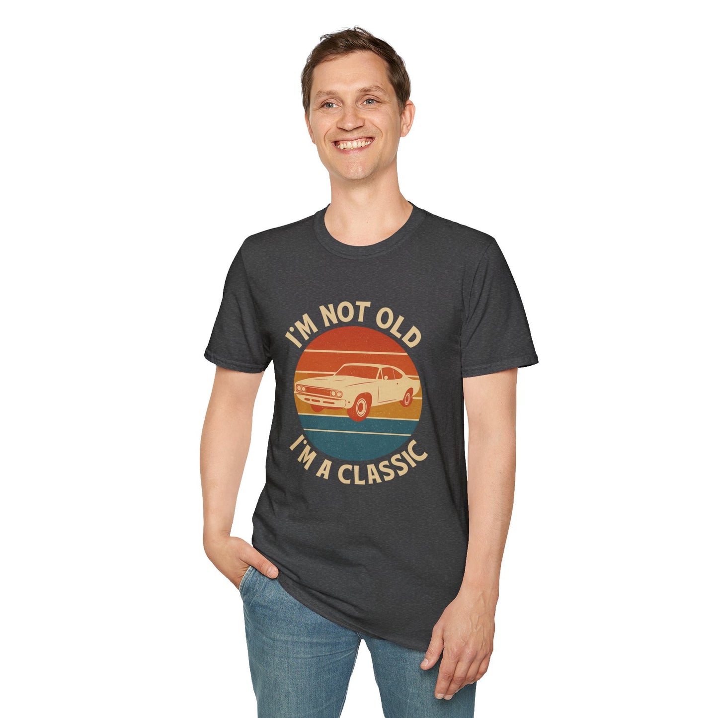 Vintage Car Classic Unisex T-Shirt - "I'm Not Old, I'm A Classic"