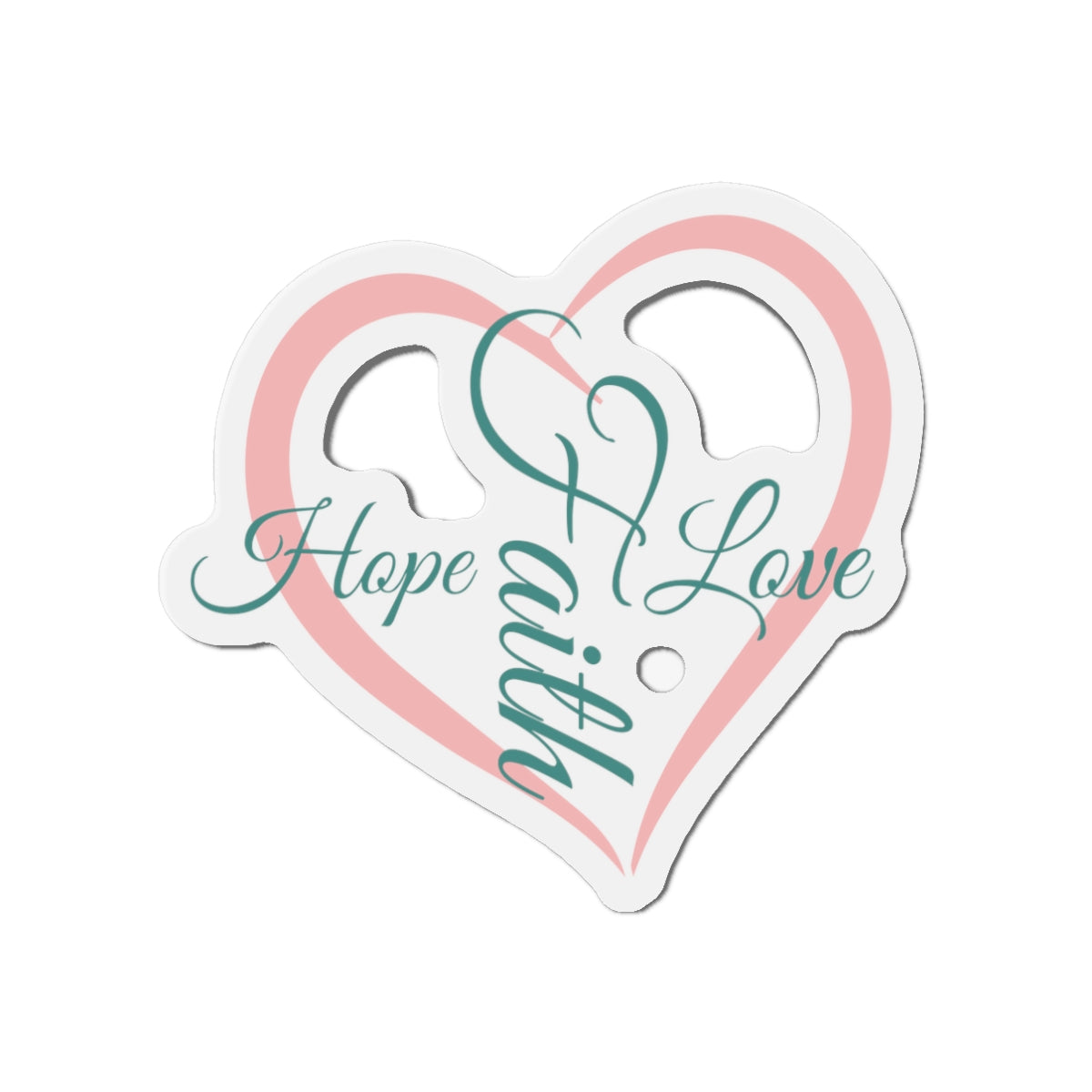 Faith Hope Love Magnet