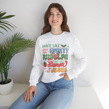 Dance Like Frosty...Unisex Heavy Blend™ Crewneck Sweatshirt