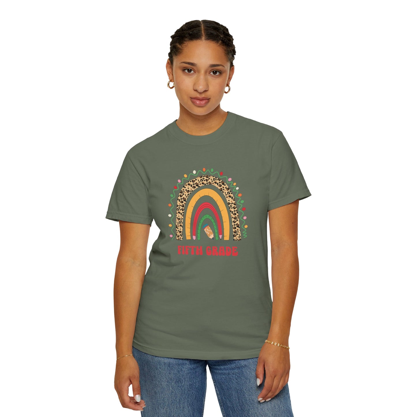 Fifth Grade Rainbow T-shirt