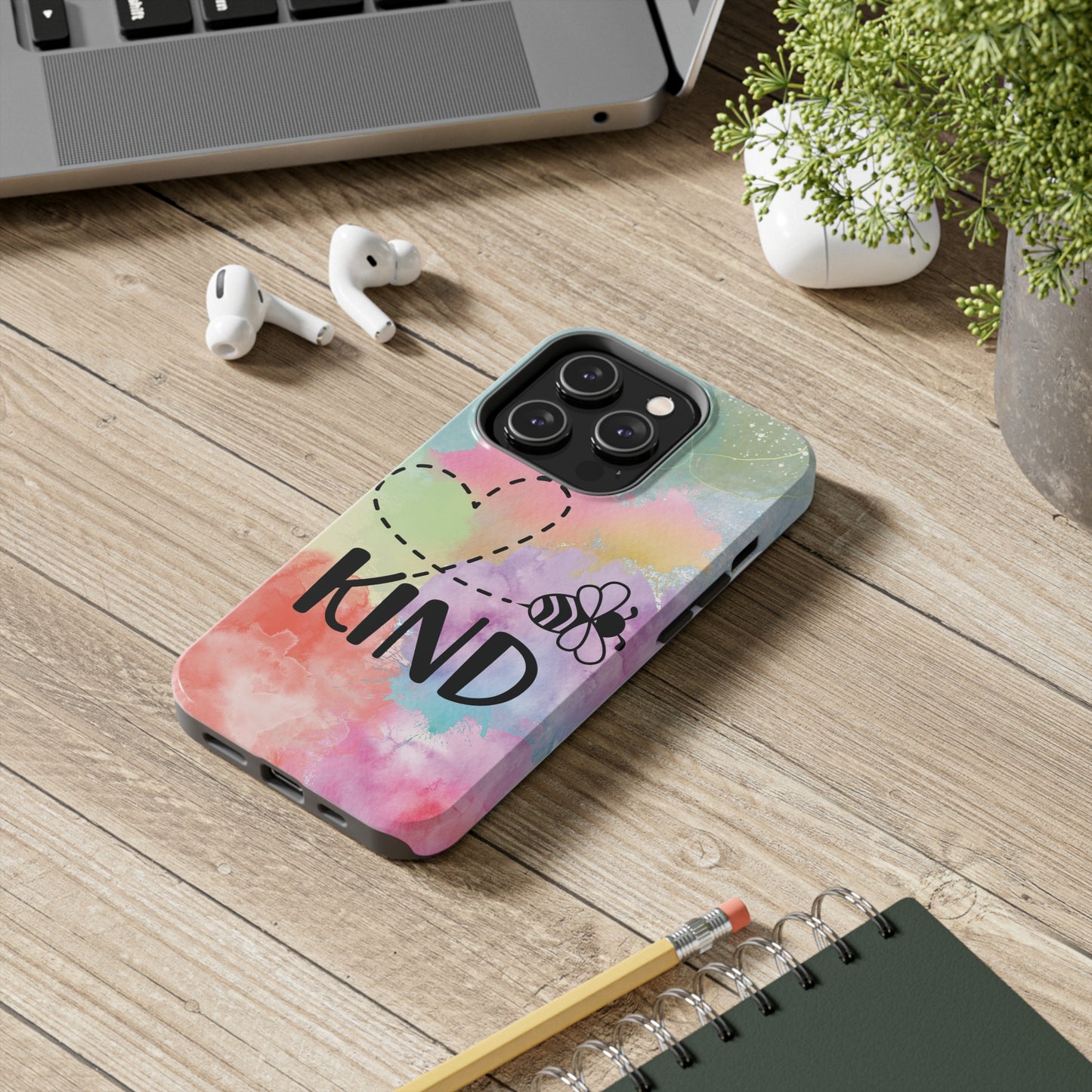 Be Kind Watercolor Tough Phone Cases