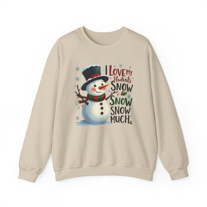 Cozy Snowman Unisex Heavy Blend™ Crewneck Sweatshirt