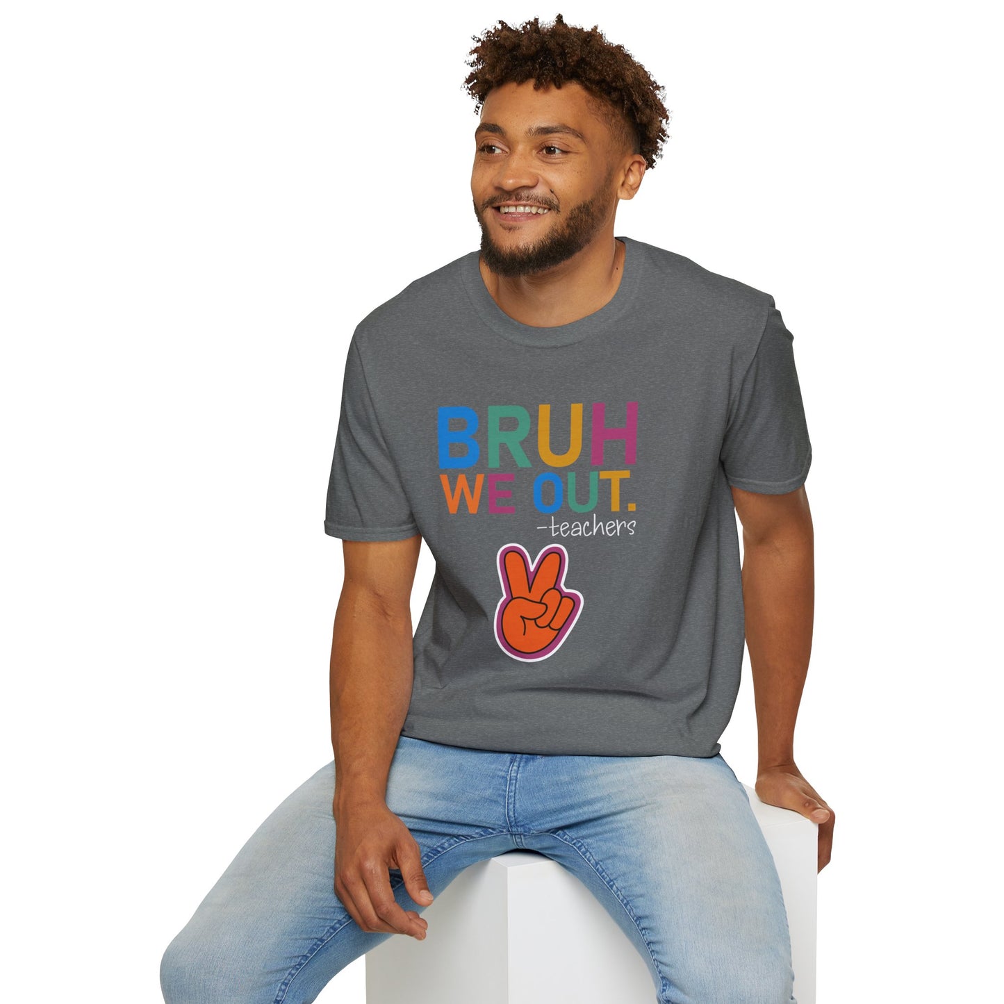 Bruh We Out! Unisex Softstyle T-Shirt