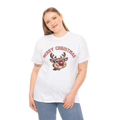 Merry Christmas Smiling Deer Shirt