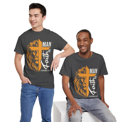 Man of Faith Unisex Heavy Cotton Tee