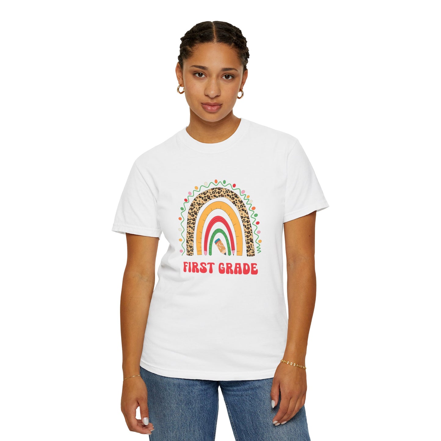 First Grade Unisex Garment-Dyed T-shirt