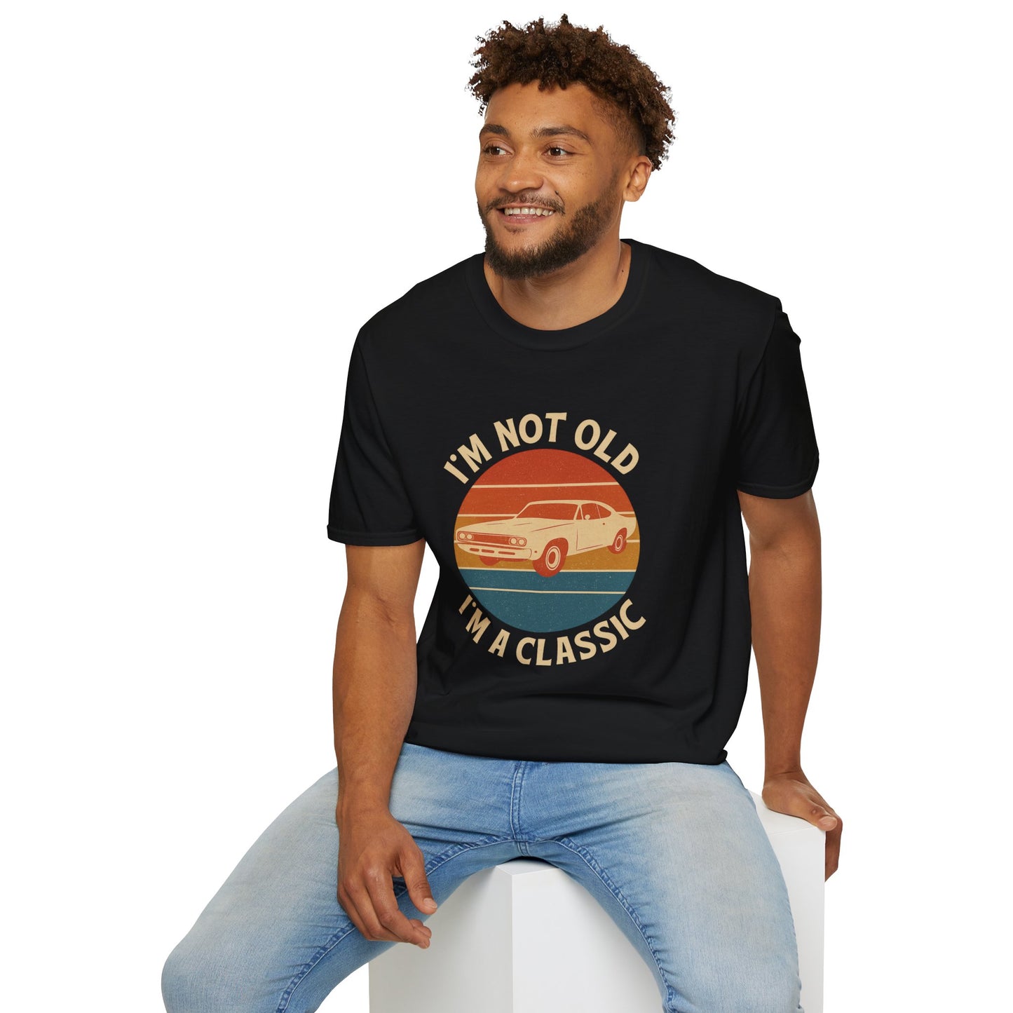 Vintage Car Classic Unisex T-Shirt - "I'm Not Old, I'm A Classic"