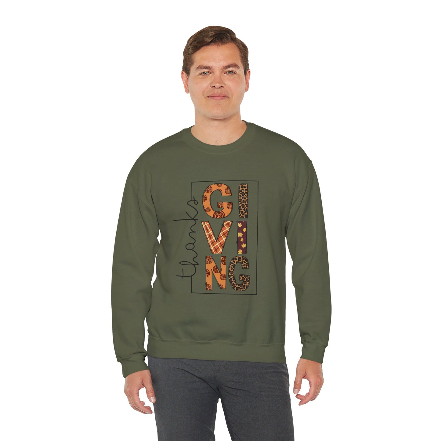 Thanksgiving Heavy Blend™ Crewneck Sweatshirt