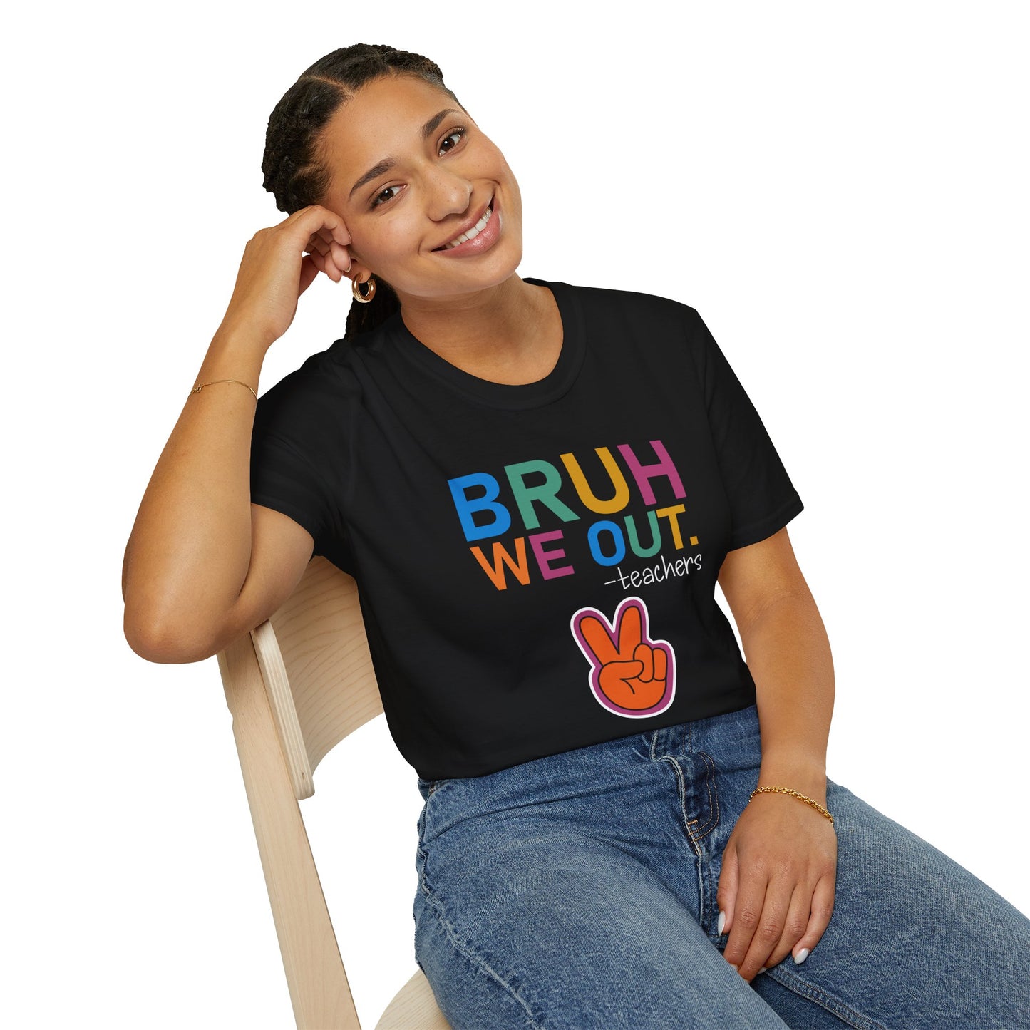 Bruh We Out! Unisex Softstyle T-Shirt