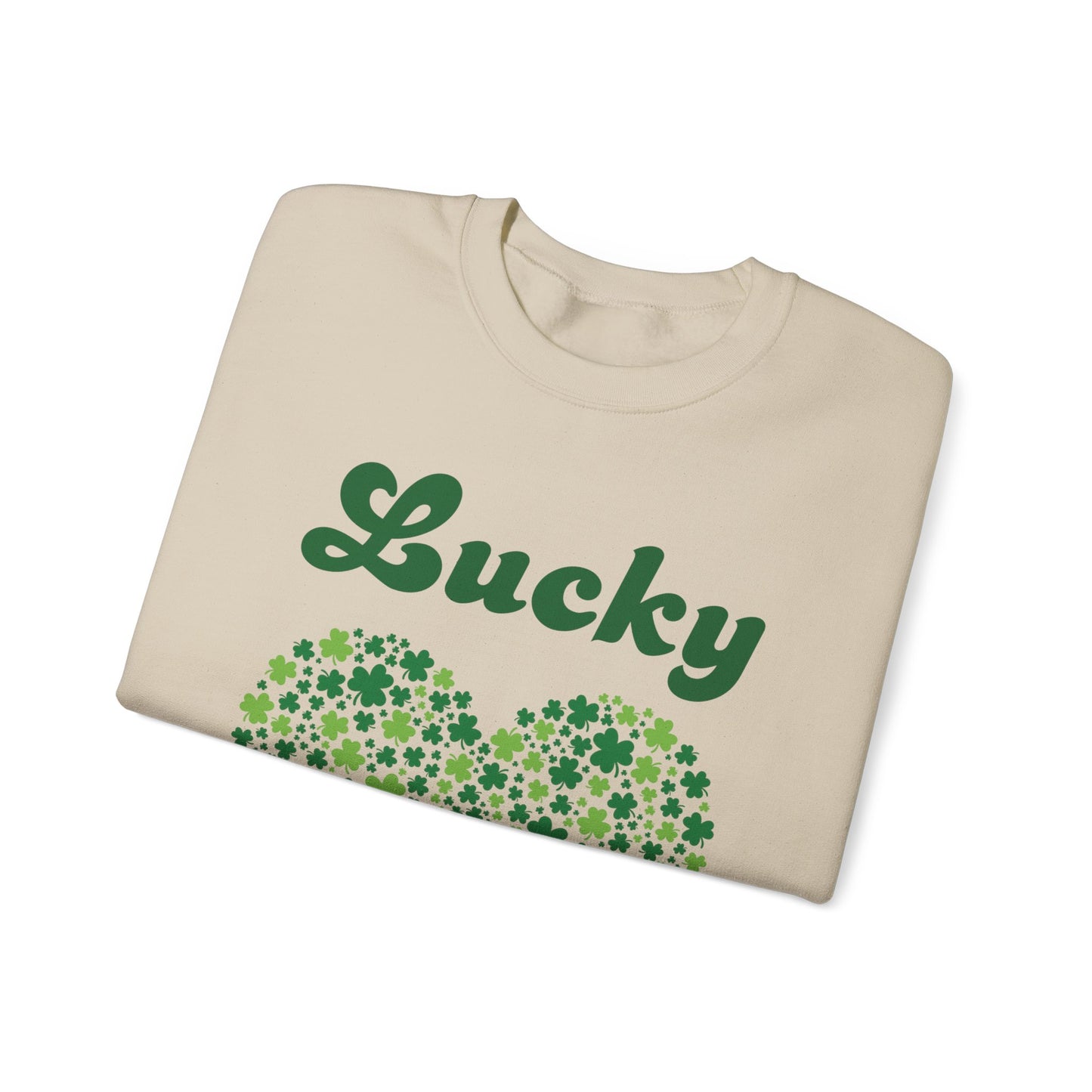 Lucky Heart Unisex Heavy Blend™ Crewneck Sweatshirt