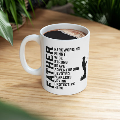 Father Ceramic Mug, (11oz, 15oz)