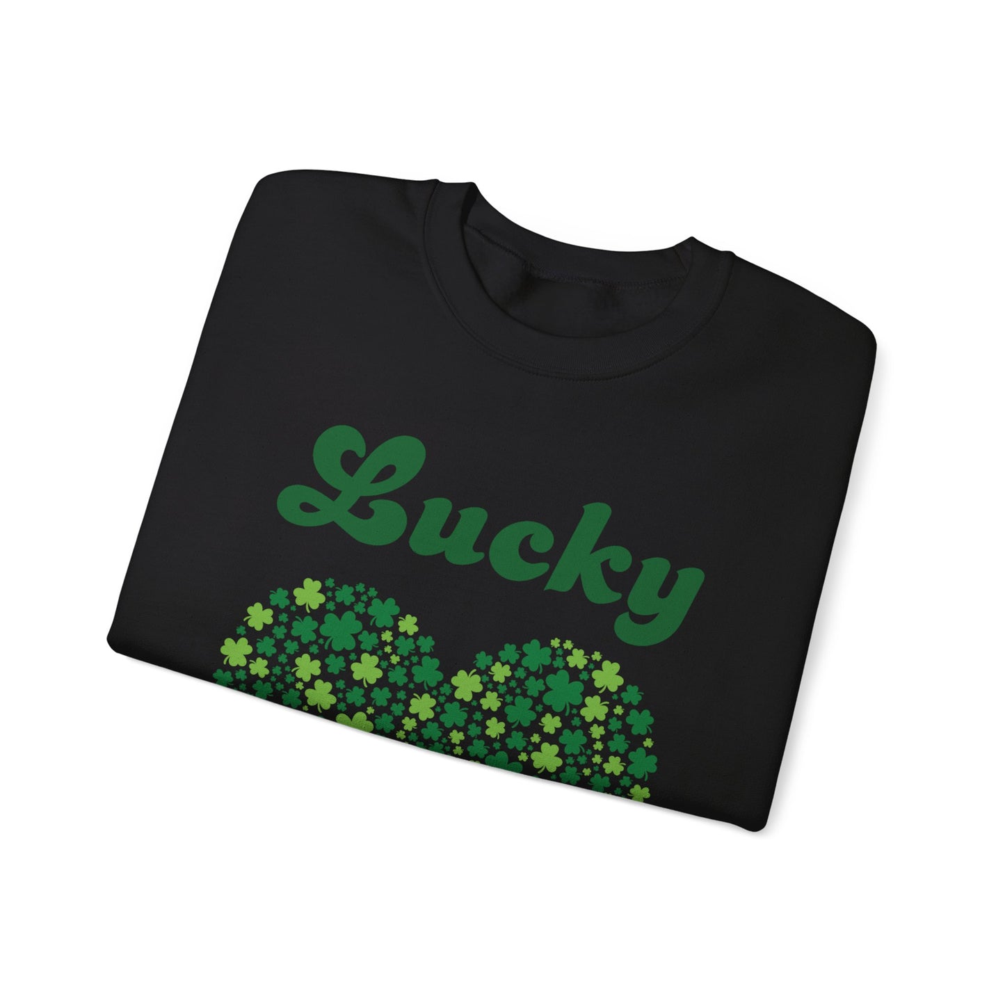 Lucky Heart Unisex Heavy Blend™ Crewneck Sweatshirt