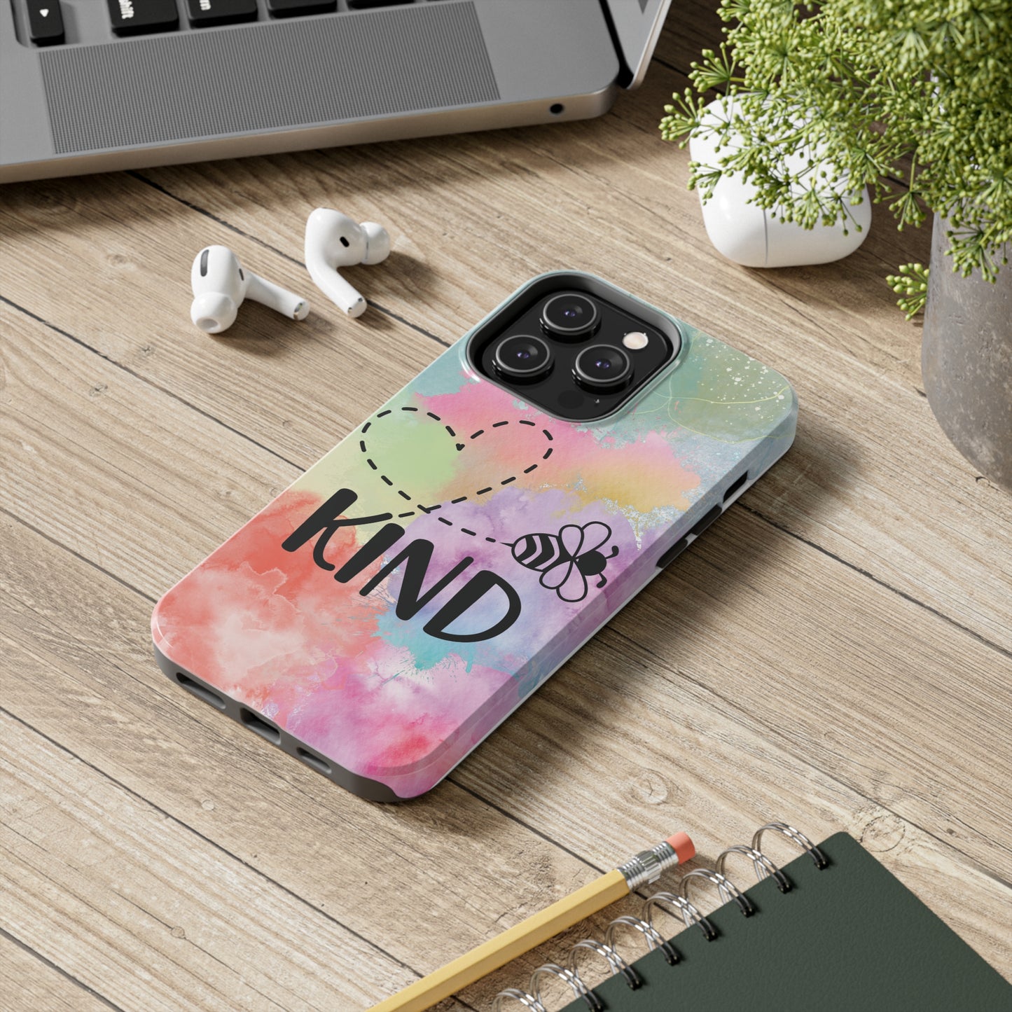 Be Kind Watercolor Tough Phone Cases