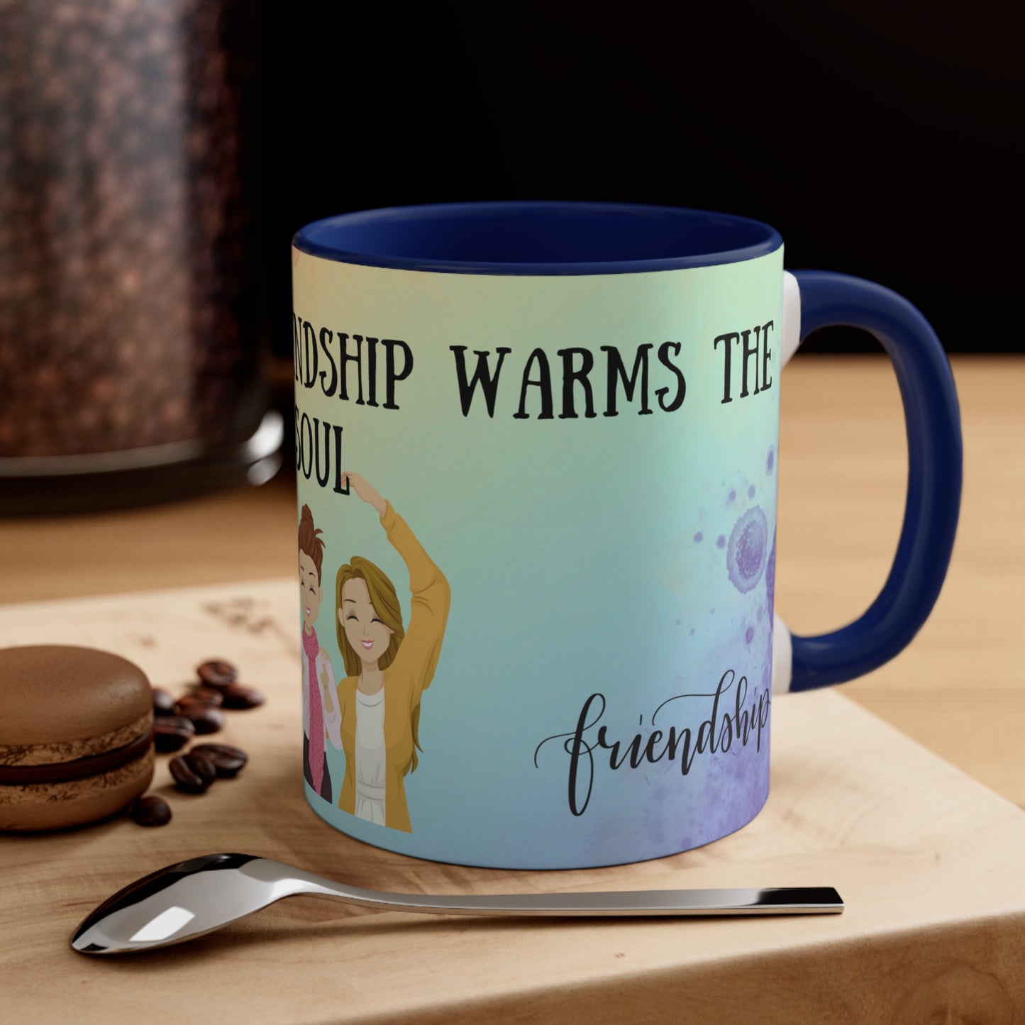 Friendship Accent Coffee Mug, 11oz