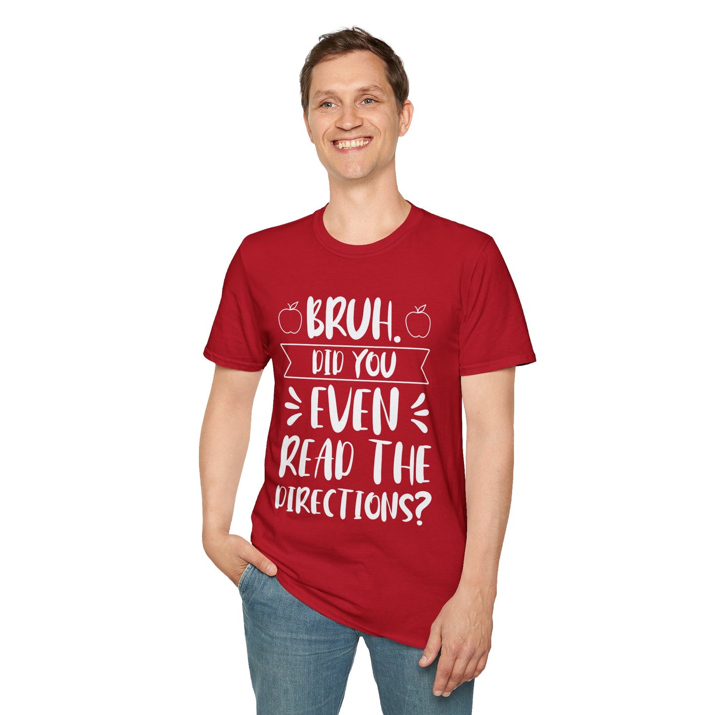 Bruh Teacher Softstyle T-Shirt