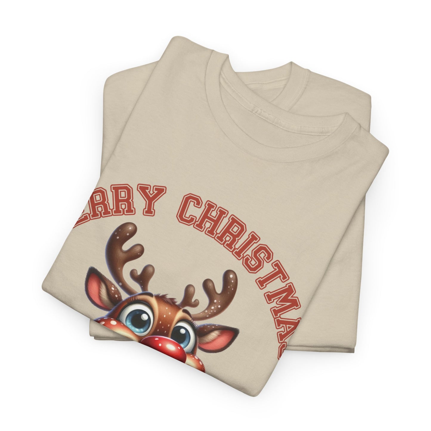 Merry Christmas Smiling Deer Shirt