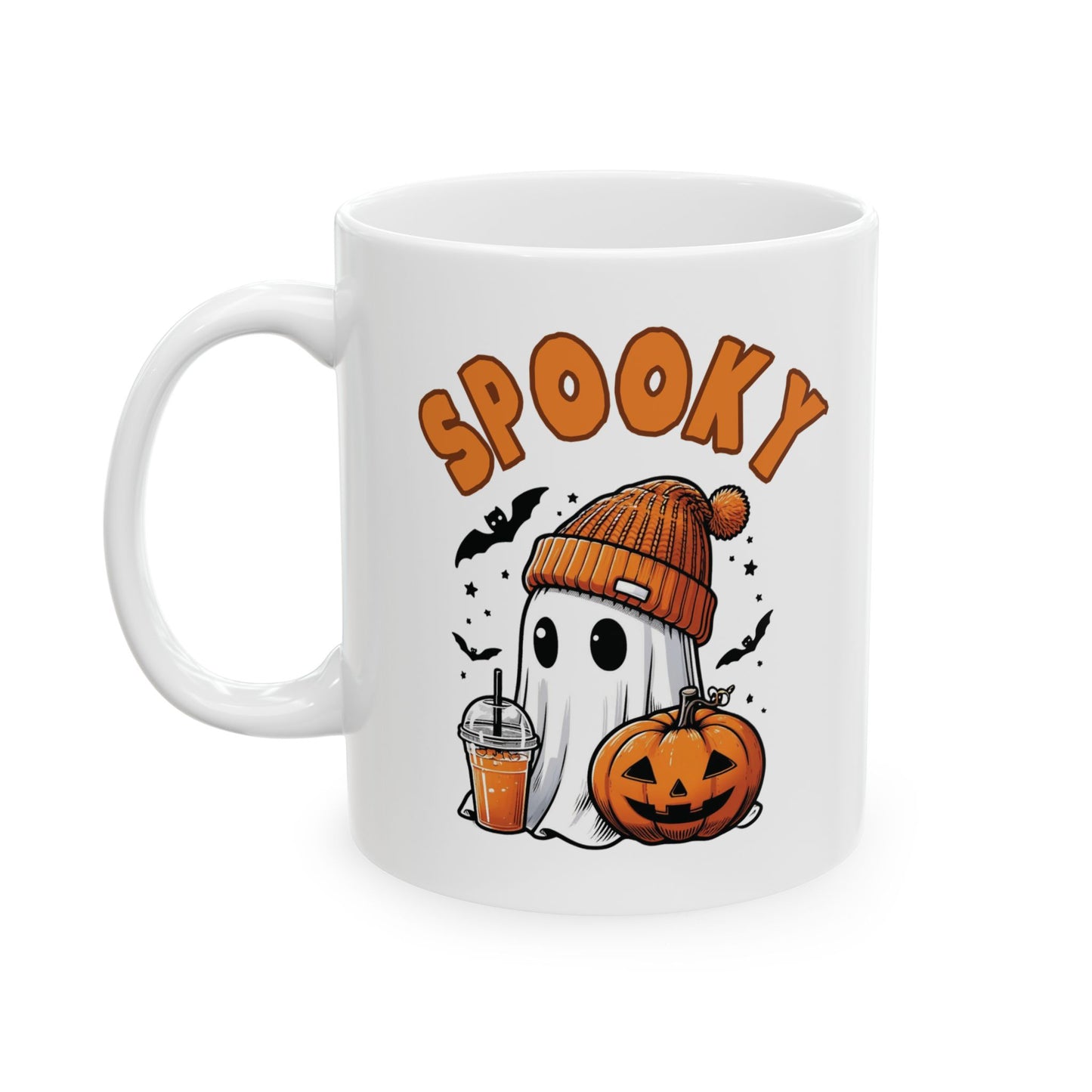 Spooky Ceramic Mug, (11oz, 15oz)