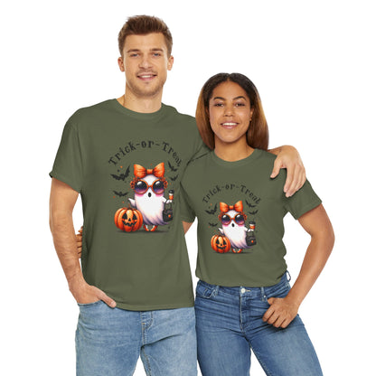 Ghost Trick-or-Treat Tee