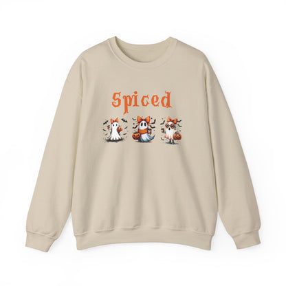 Halloween Spiced Ghost Heavy Blend™ Crewneck Sweatshirt