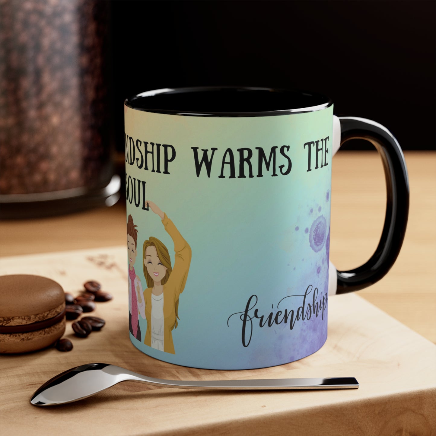 Friendship Accent Coffee Mug, 11oz