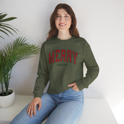 Merry Christmas Crewneck Sweatshirt