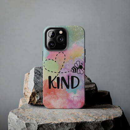 Be Kind Watercolor Tough Phone Cases