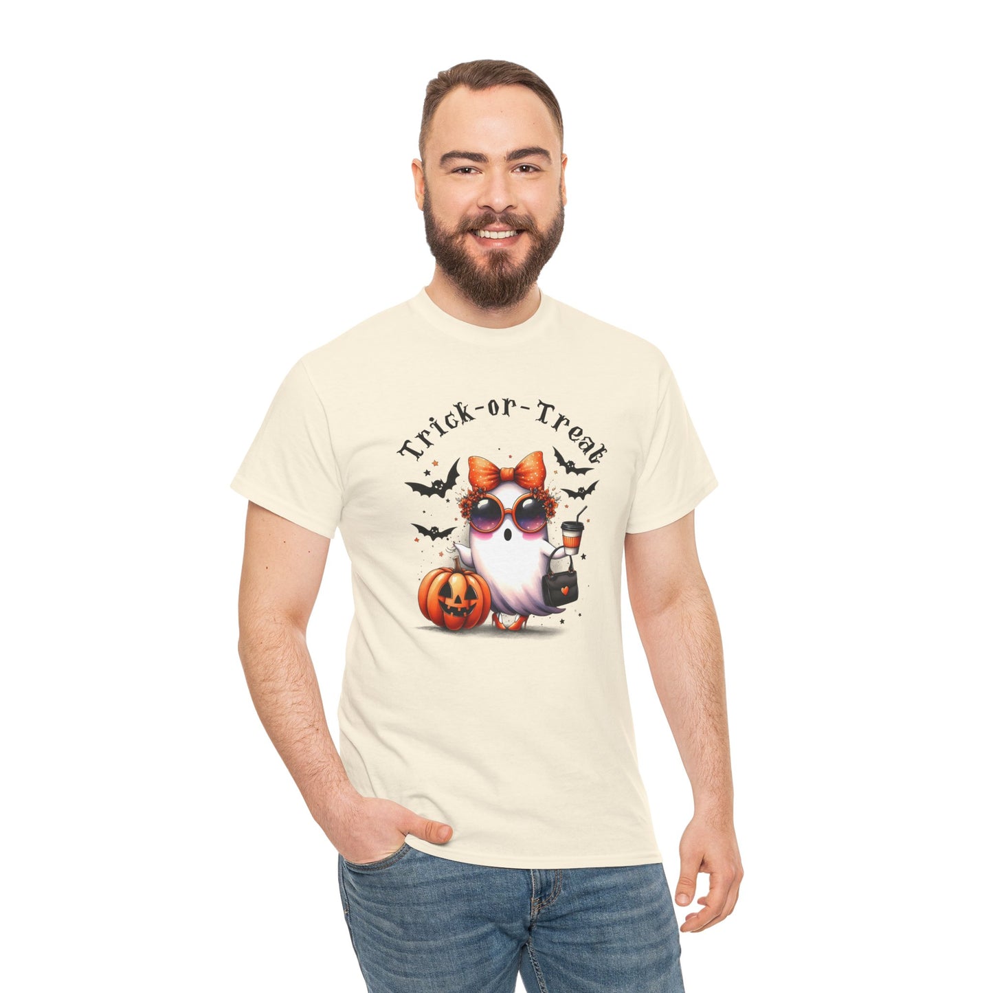 Ghost Trick-or-Treat Tee