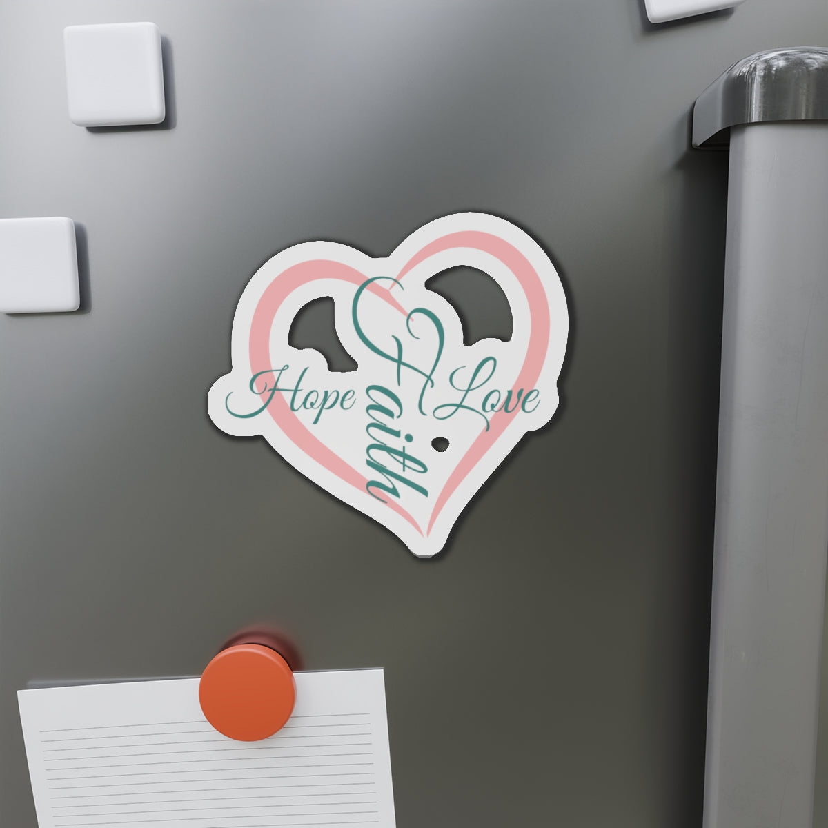 Faith Hope Love Magnet