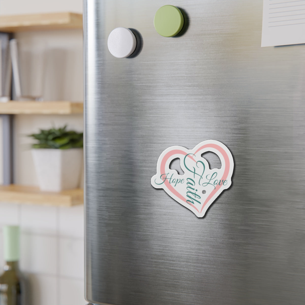 Faith Hope Love Magnet