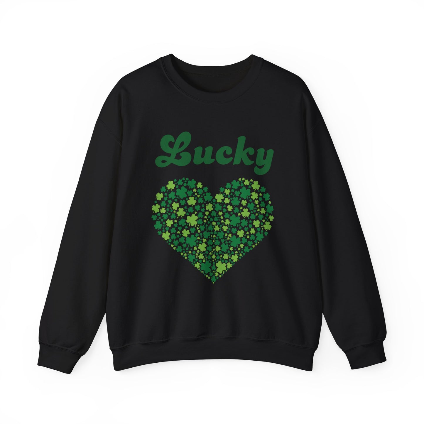 Lucky Heart Unisex Heavy Blend™ Crewneck Sweatshirt