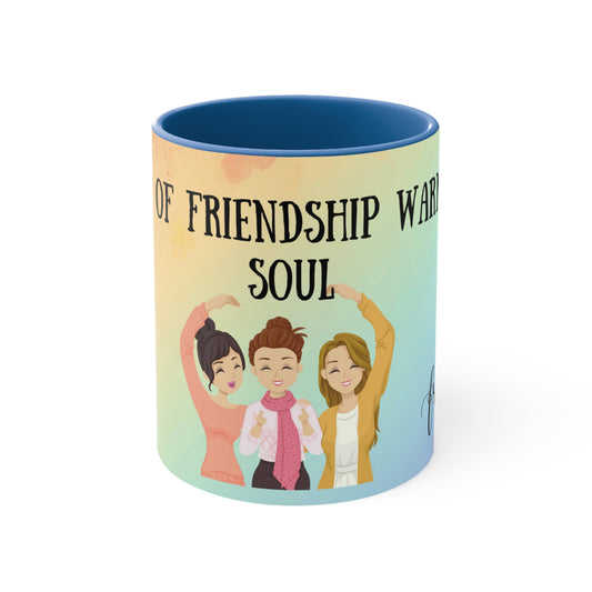 Friendship Accent Coffee Mug, 11oz