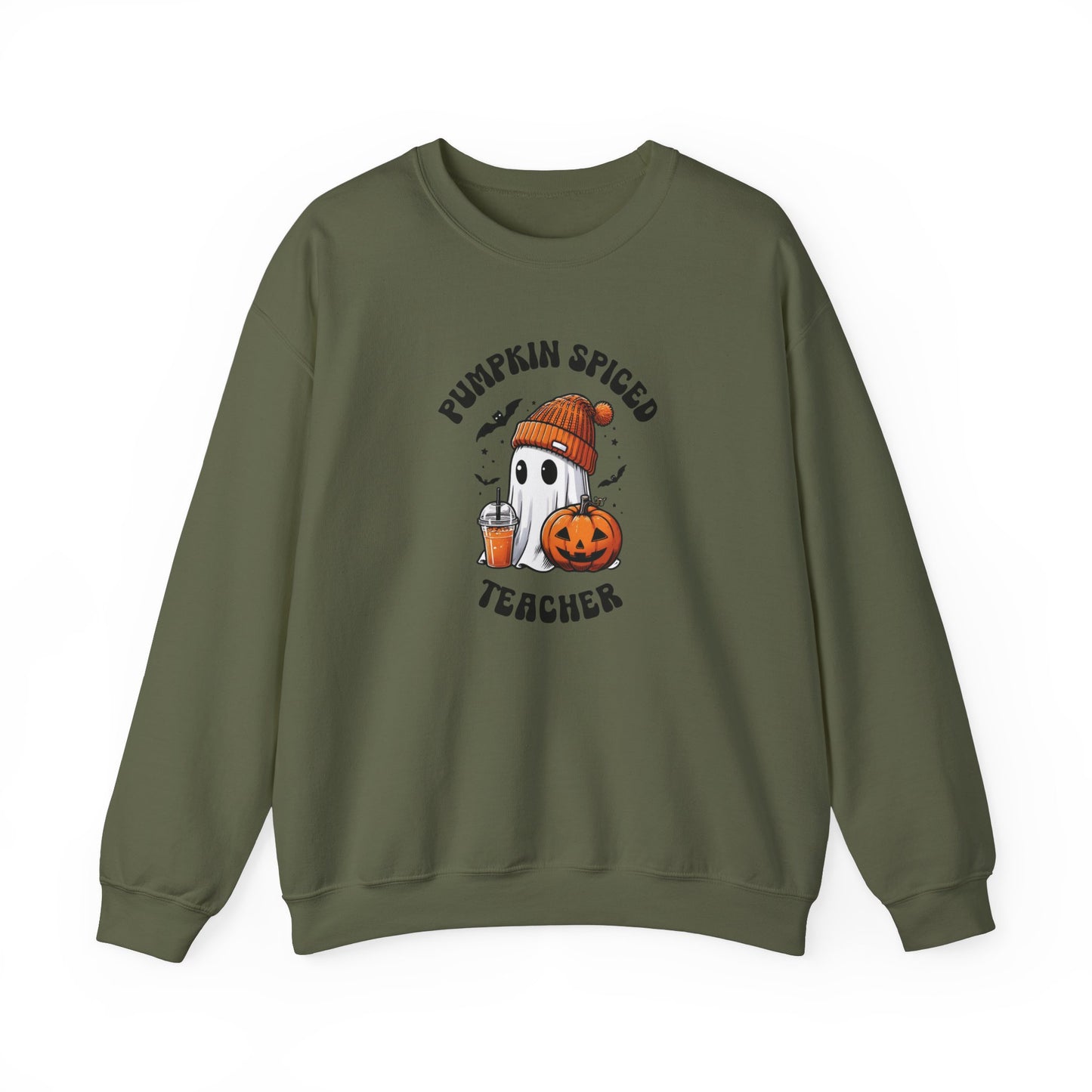 Pumpkin Spice Teacher Unisex Heavy Blend™ Crewneck Sweatshirt