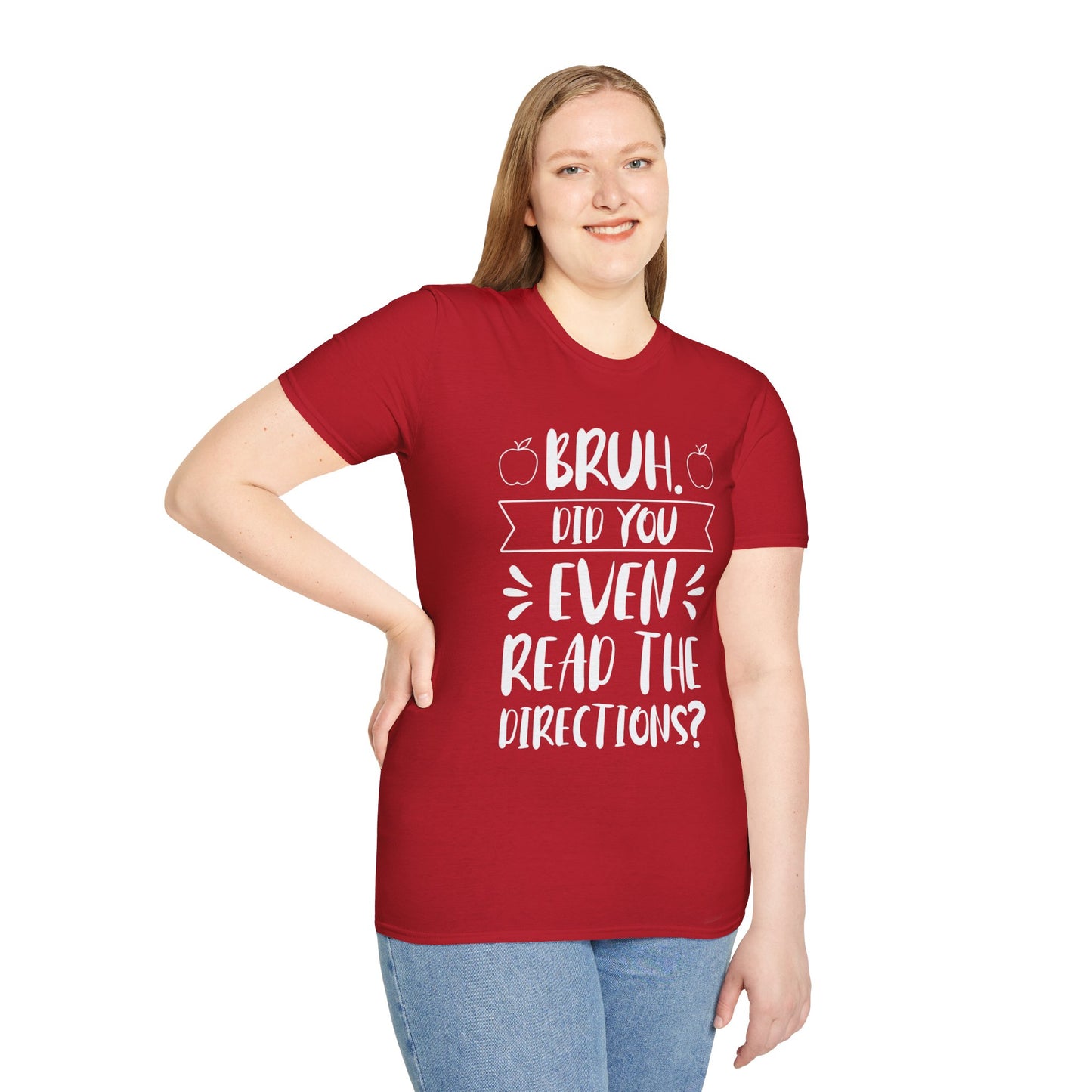 Bruh Teacher Softstyle T-Shirt