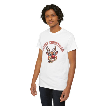 Merry Christmas Smiling Deer Shirt