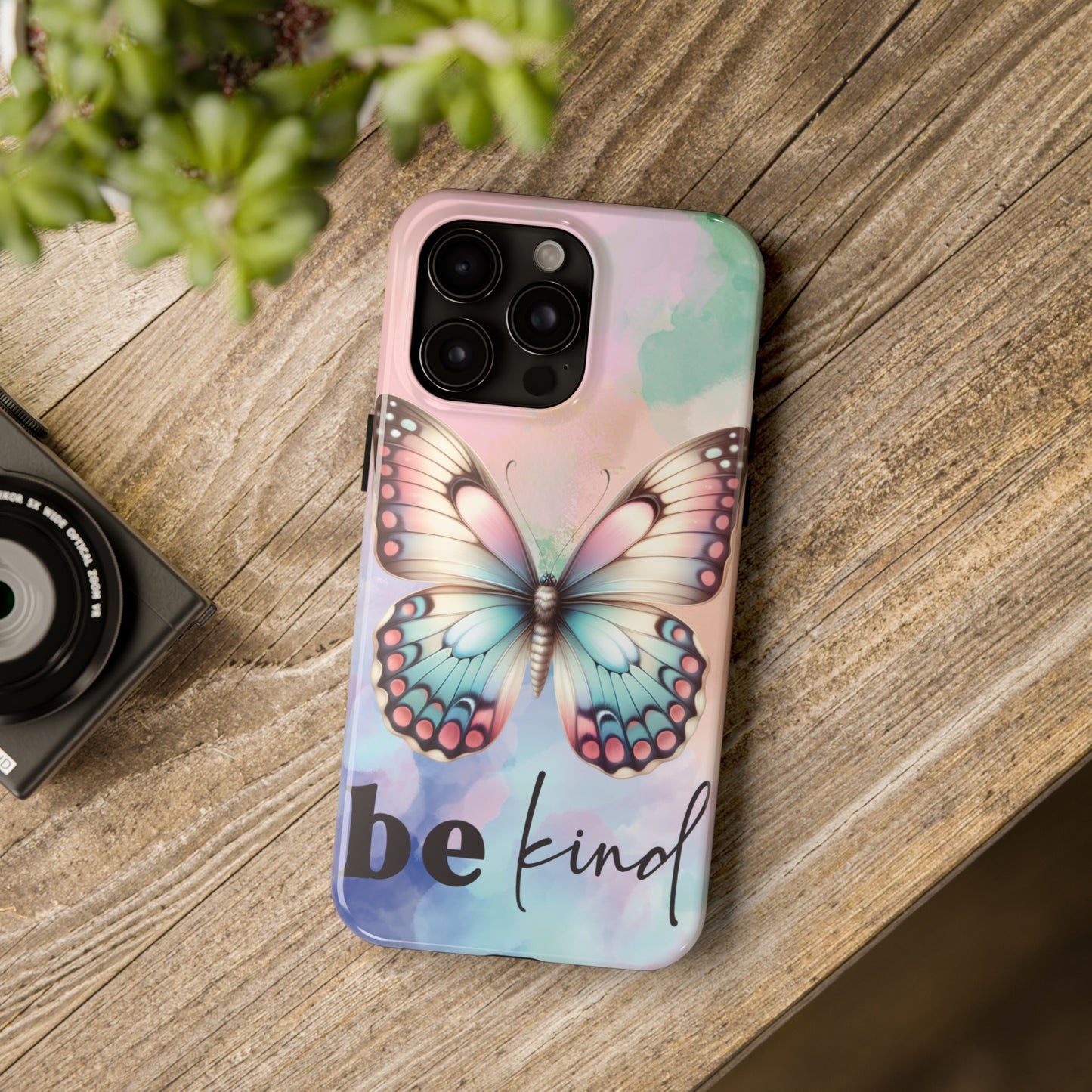 Be Kind Butterfly Tough Phone Cases