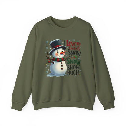 Cozy Snowman Unisex Heavy Blend™ Crewneck Sweatshirt