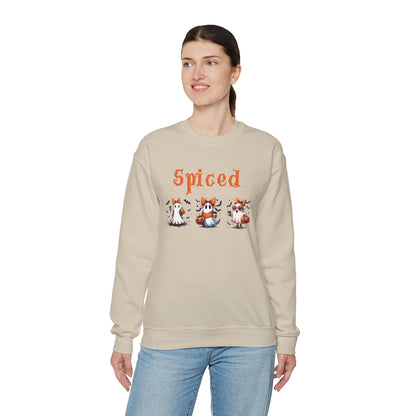 Halloween Spiced Ghost Heavy Blend™ Crewneck Sweatshirt